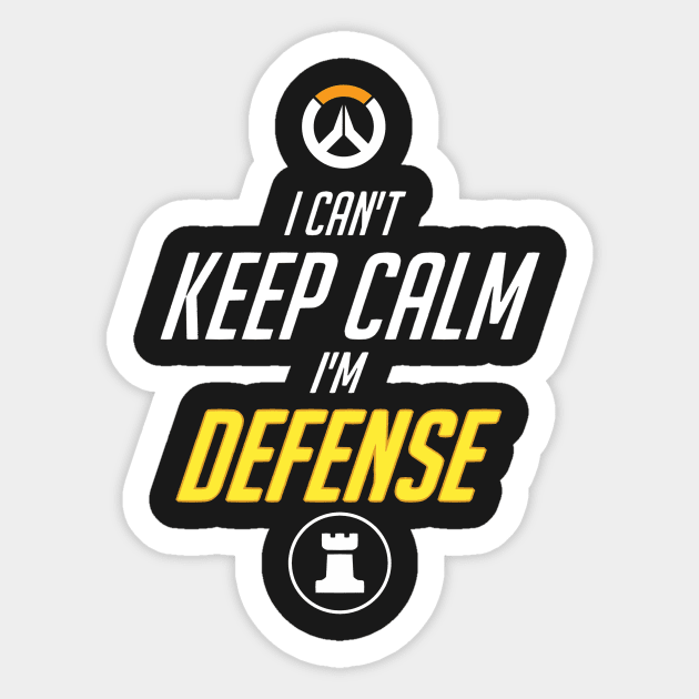 defense Sticker by Amacha